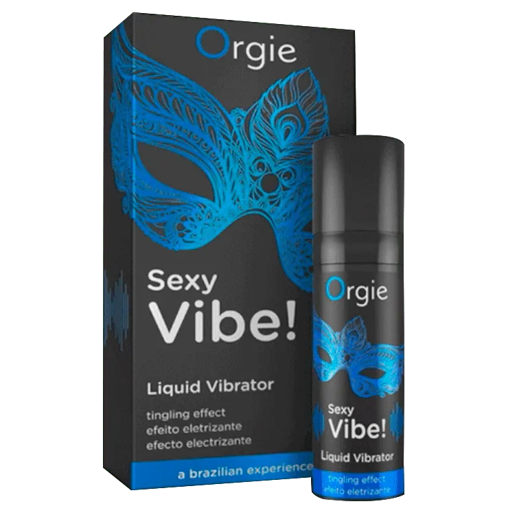 SEXY VIBE LIQUID VIBRATOR AZUL 15 ML