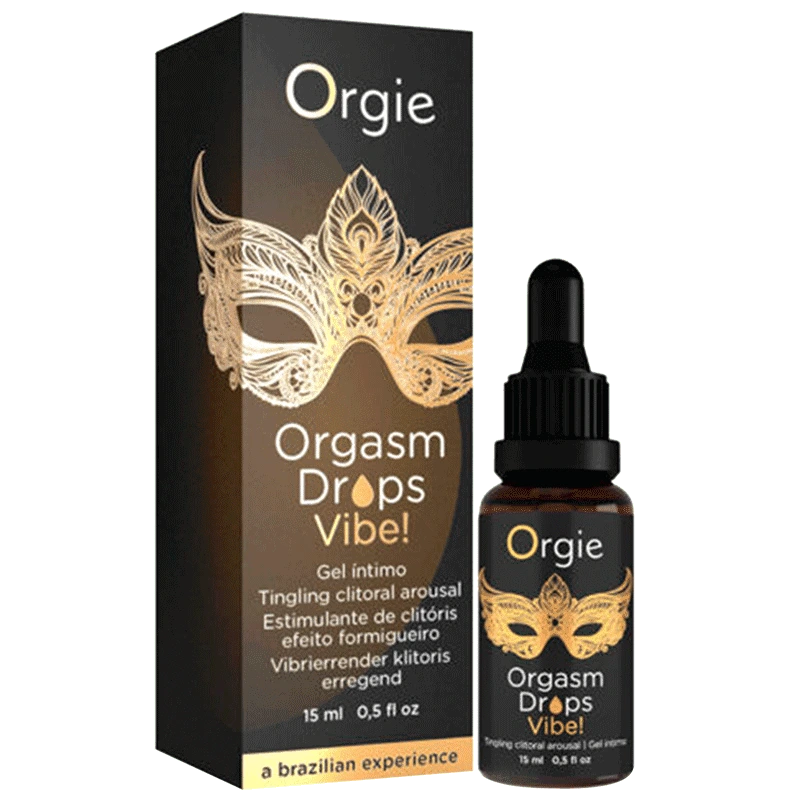 ORGIE ORGASM DROPS VIBE GEL INTIMO 15 ML