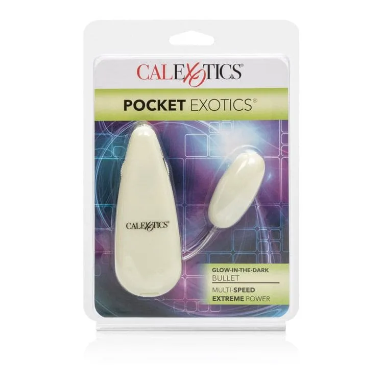 POCKET EXOTICS GLOW IN THE DARK BULLET 1101-10-2