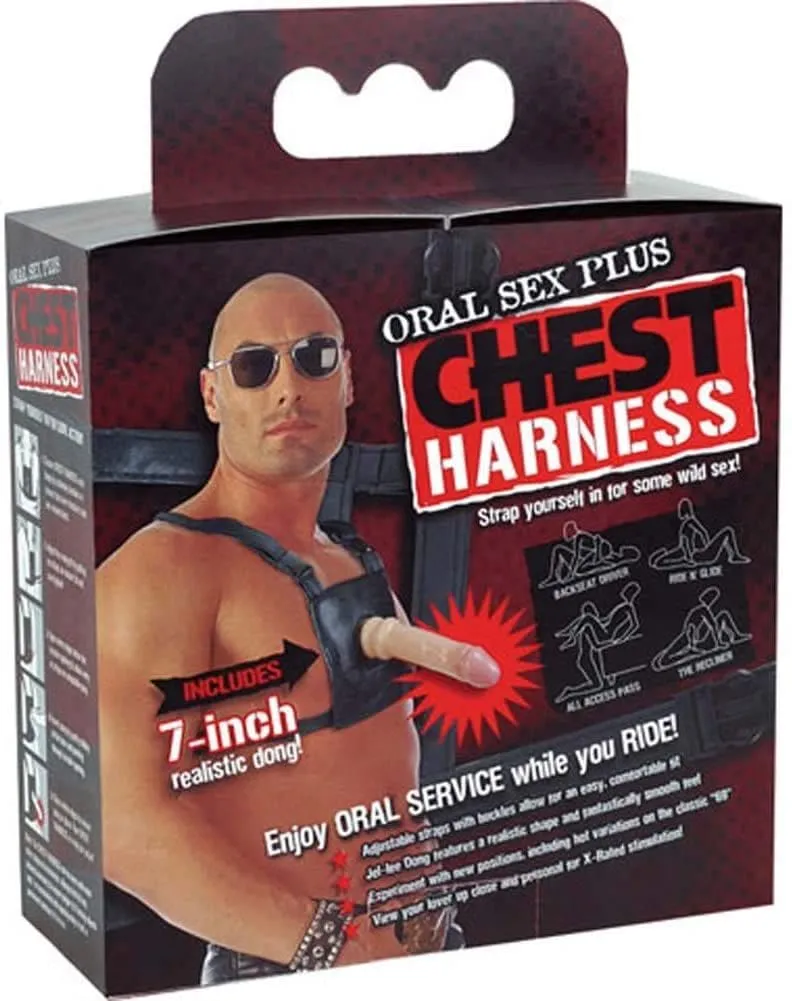 ORAL SEX PLUS CHEST HARNESS