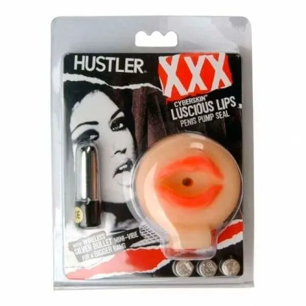 HUSTLER XXX LUSCIOUS LIPS PENIS PUMP SEAL H3801-6