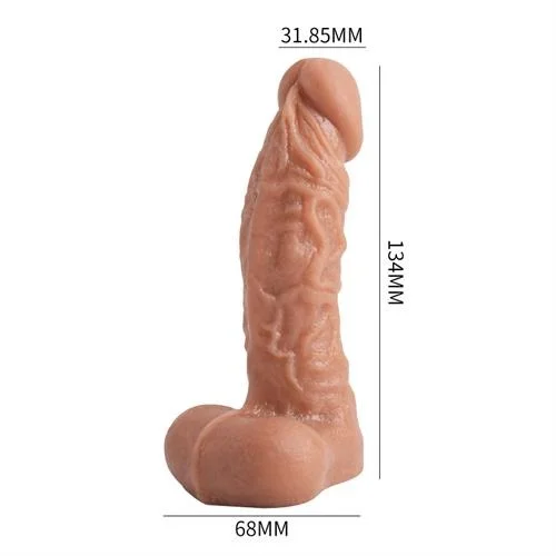 Dildo Realista de TPE  13.4 x 3.2 cm