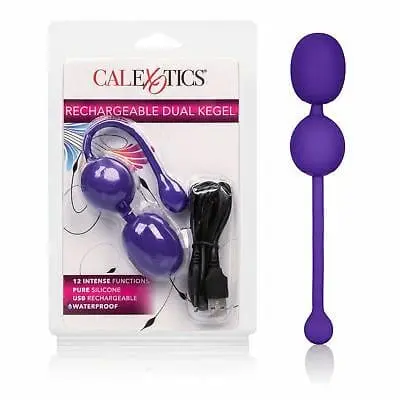 RECHARGEABLE DUAL KEGEL PURPLE 1328-15-2