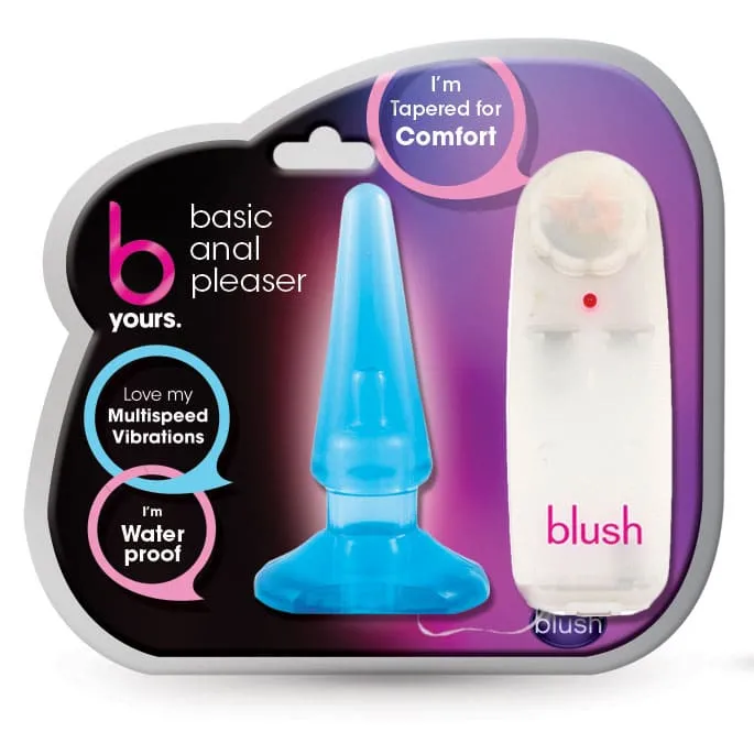 ANAL PLEASER BL-10602 BLUE