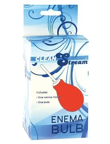 AA505 CS Red Enema Bulb