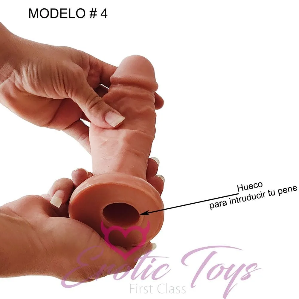 EROTIC TOYS REAL COCK 81PH PIEL RETRACTIL