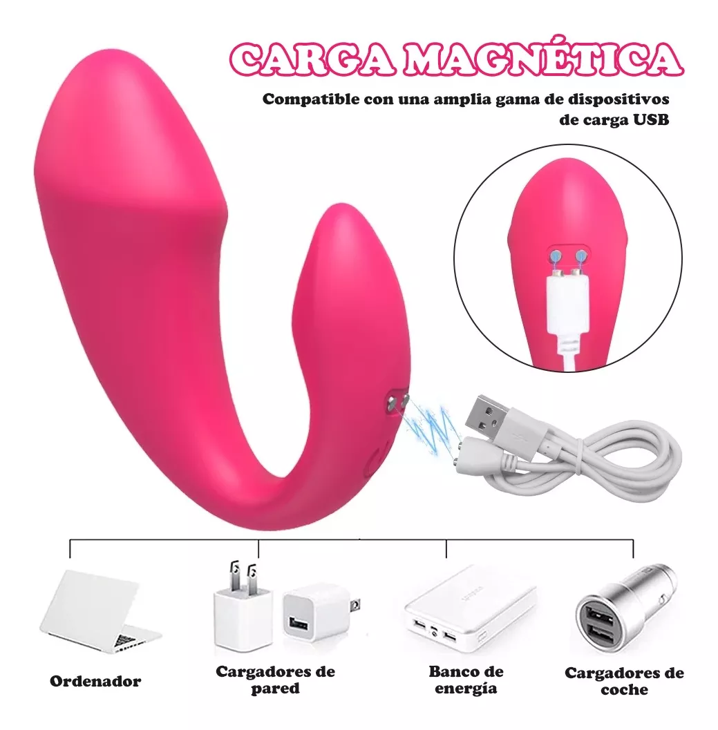 Vibrador con app Doble Motor de intensidad