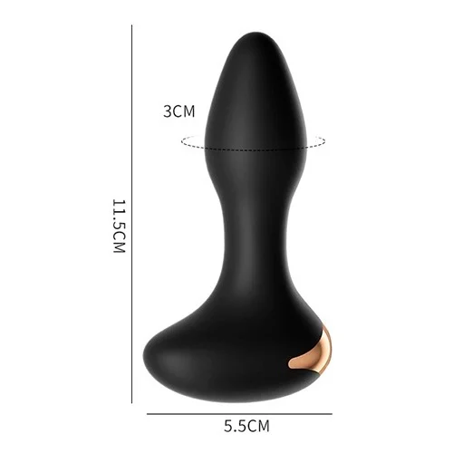 Plug anal chico de silicon Vibrator We Love