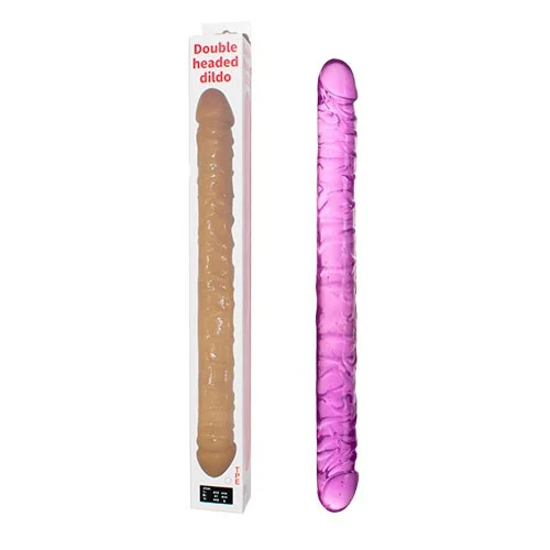 Dildo doble cabeza  TPR calidad premium