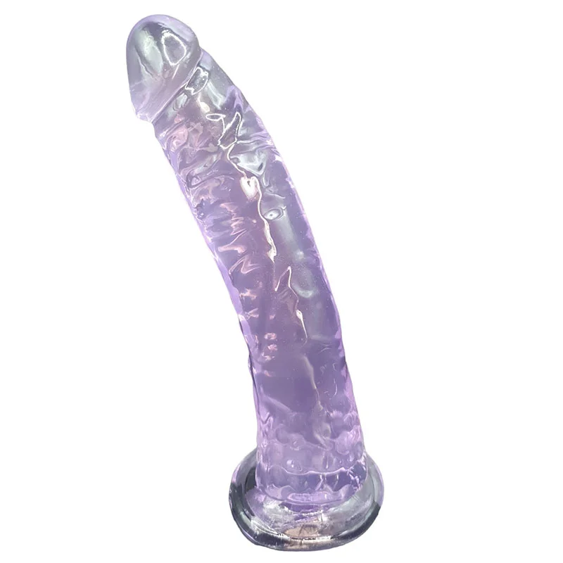 Consolador dildo de TPE con ventosa 17x3 cm