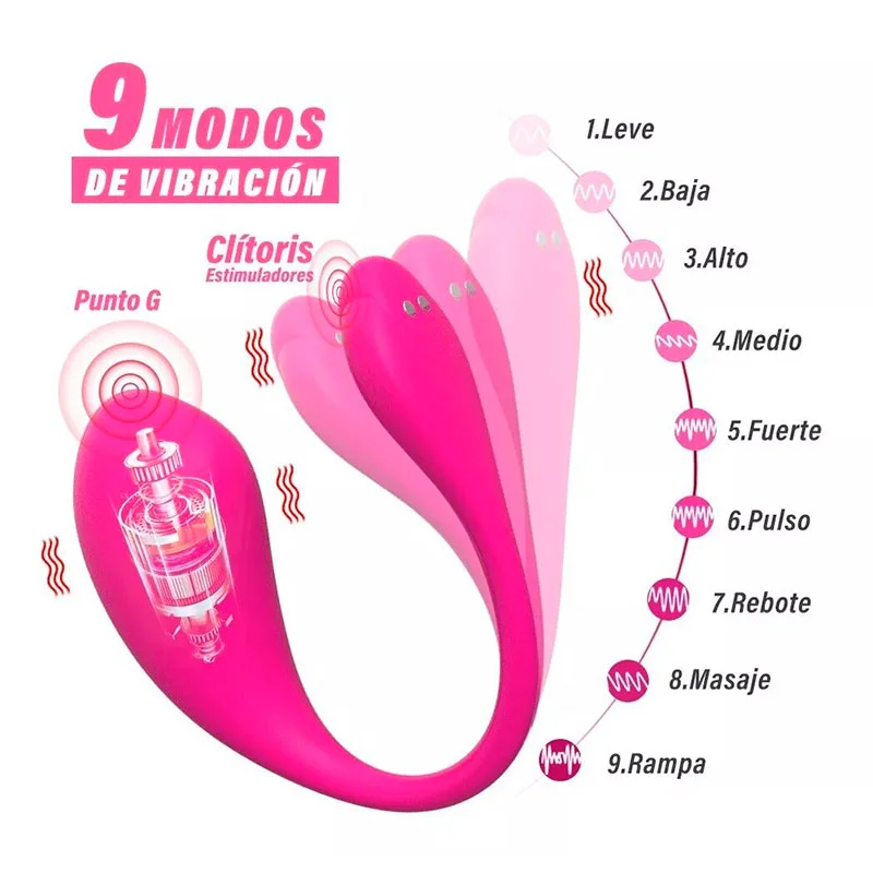 Vibrador remoto con App bluetooth